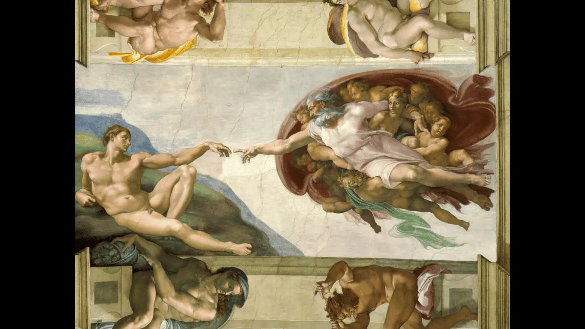 Renaissance artwork featuring classical proportions and perspective