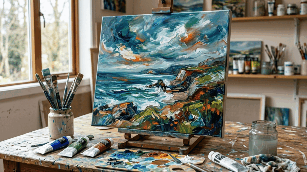 acrylic-painting-on-canvas