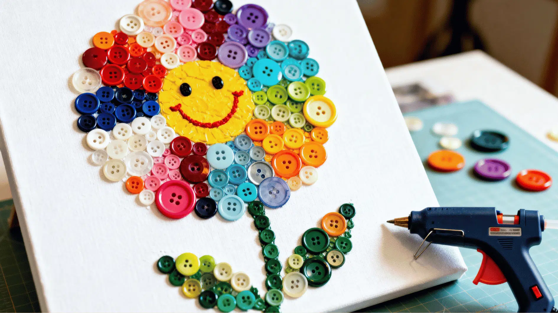 colorful-button-art