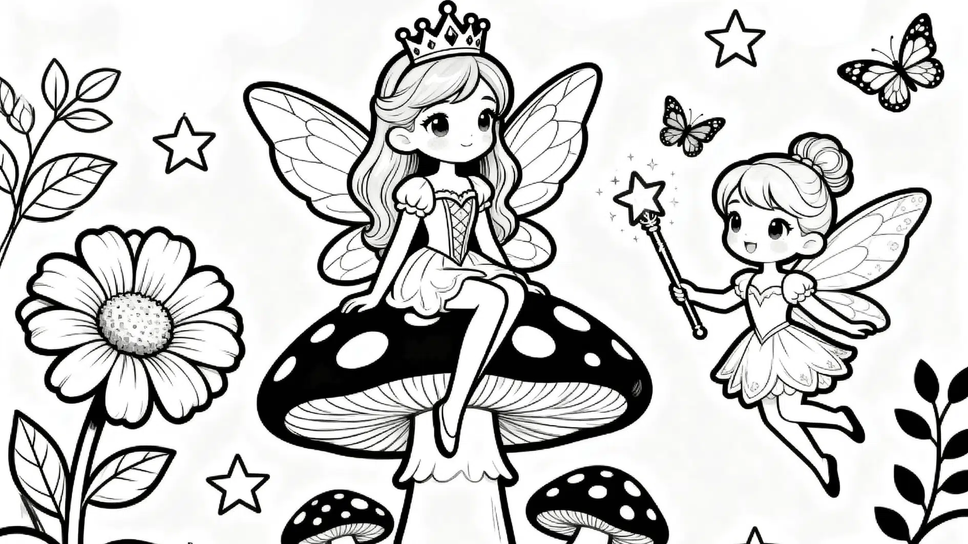 printable-fairy-coloring-pages