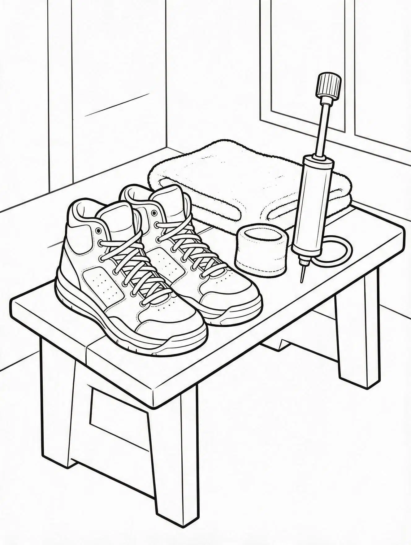 shoes and some accesories or player using.