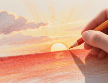 Realistic Sun Drawing That Shines with Creativity