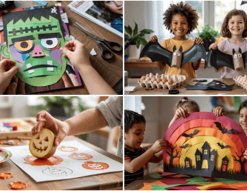 halloween art projects